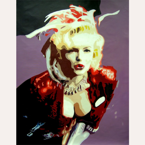 Marilyn Monroe #czerwony
