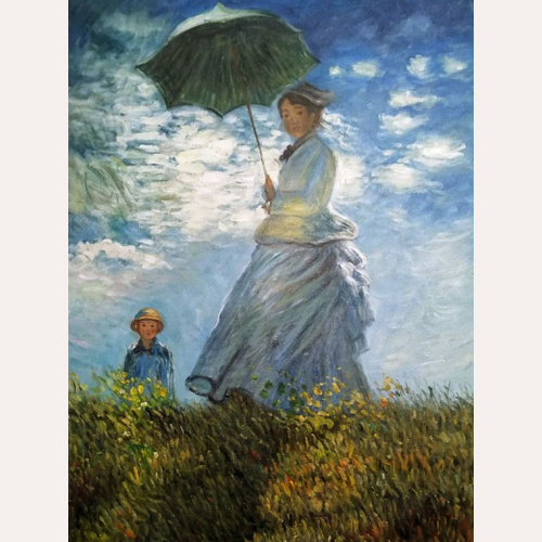 Pani Monet i jej syn - Claude Monet