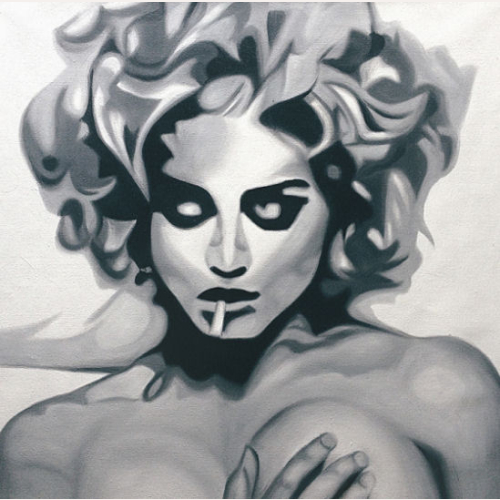 Madonna #czarno-biały