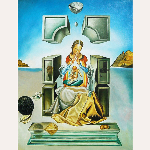 Madonna of Port Lligat - Salvador Dali