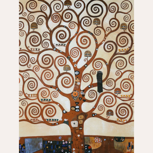 Drzewo życia (duży fragment) - Gustav Klimt