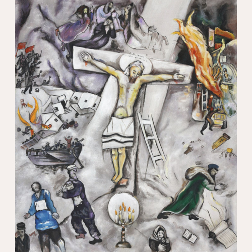 Białe ukrzyżowanie - Marc Chagall