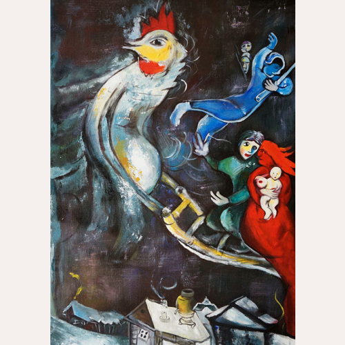 Latający koń - Marc Chagall