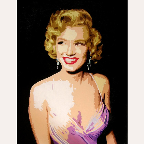 Marilyn Monroe #różowy