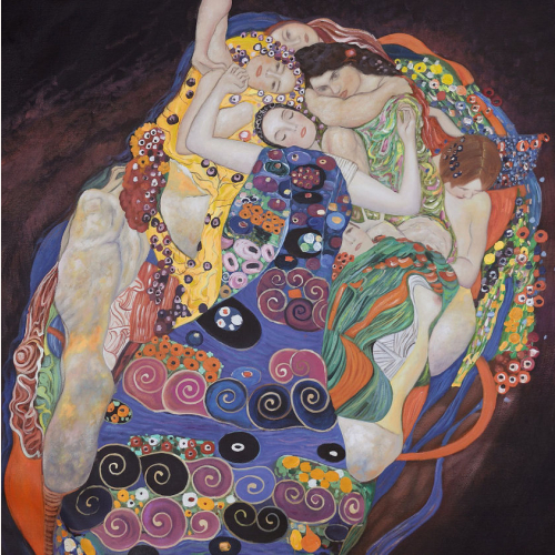 Dziewica - Gustav Klimt