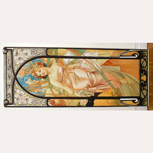 Poranne przebudzenie - Alfons Mucha