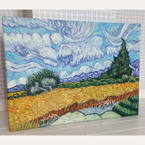 Obraz Pole pszenicyGogh