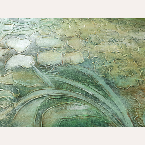 Nowoczesna abstrakcja olejna. Duża