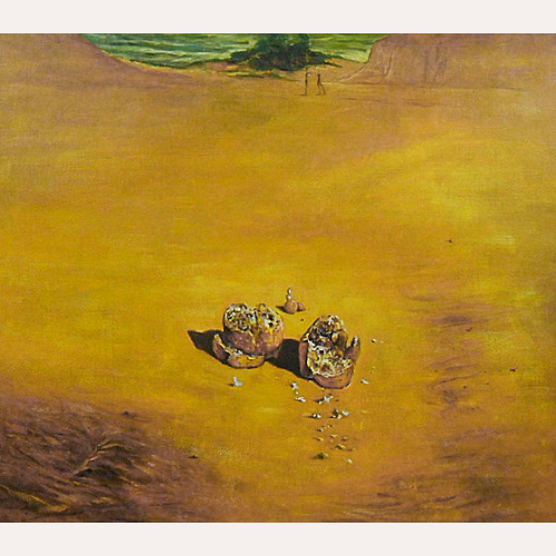 Dwa kawałki chleba - Salvador Dali