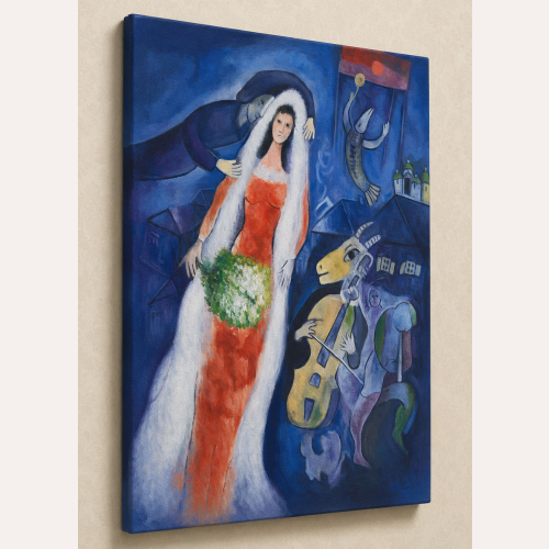 Obraz olejny Panna młoda Chagall