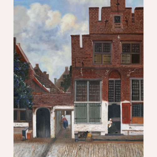 Uliczka - Jan Vermeer