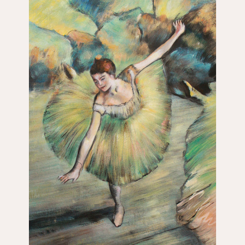 Wirująca tancerka - Edgar Degas