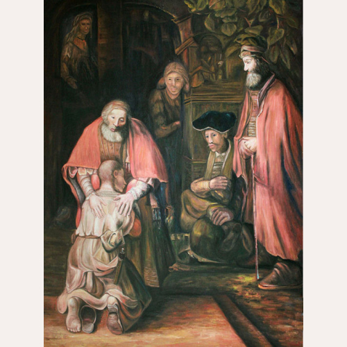 Powrót syna marnotrawnego - Rembrandt