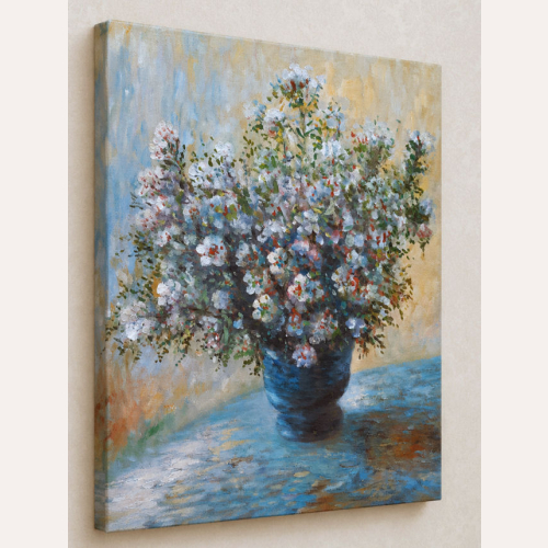 Wazon z kwiatami bukiet Claude Monet
