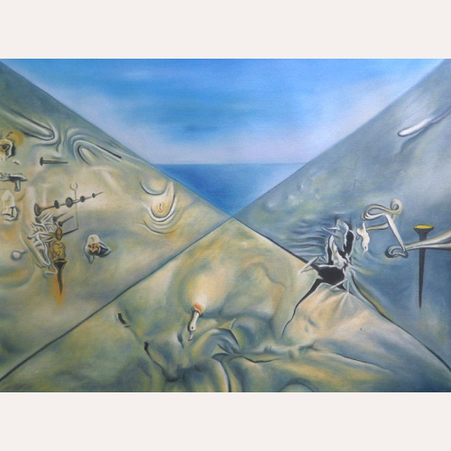 Hyperxiological Sky - Salvador Dali