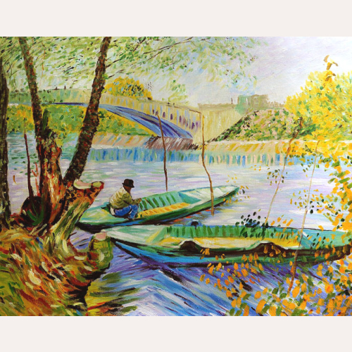 Wędkarstwo wiosną - Vincent van Gogh