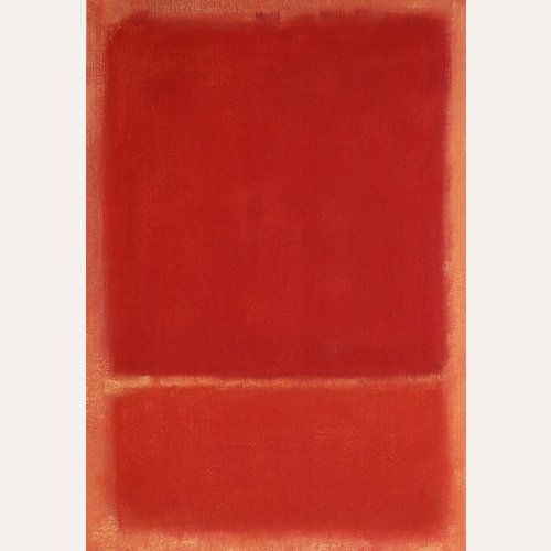 Mark Rothko czerwona abstrakcja