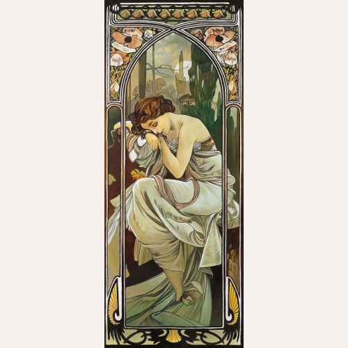 Noc - Alfons Mucha