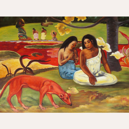 Arearea (Czerwony pies) - Paul Gauguin