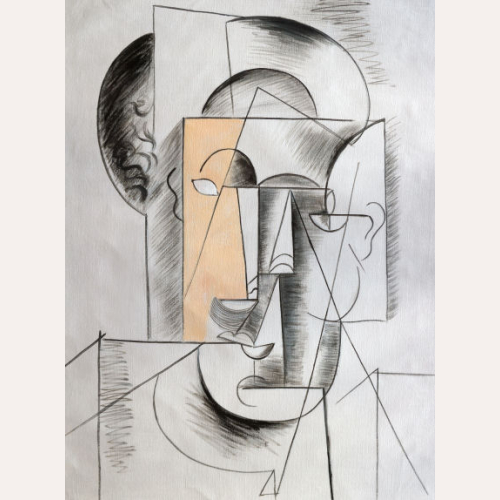 Głowa mężczyzny - Pablo Picasso
