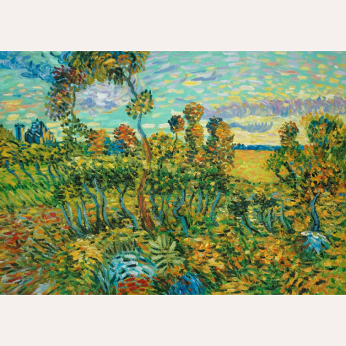 Zachód słońca koło Montmajour - Vincent van Gogh