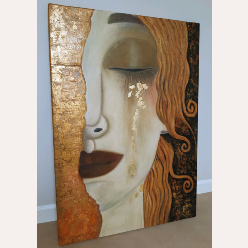 Gistav Klimt Złote łzy
