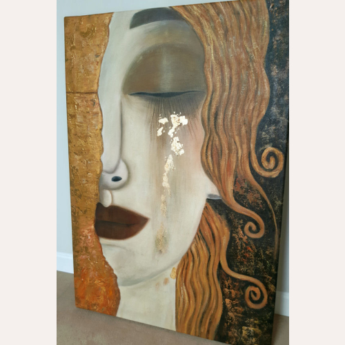 Obraz Złote łzy Klimt