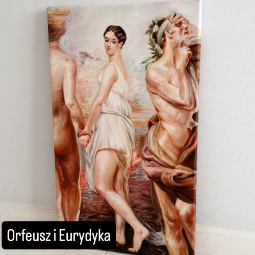 Orfeusz i Eurydyka - Jacek Malczewski