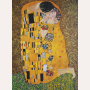Obraz olejny namalowany Pocałunek Gustav Klimt kopia
