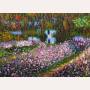Obraz namalowany Claude Monet ogród