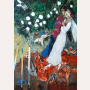 Trzy świeczki Chagall