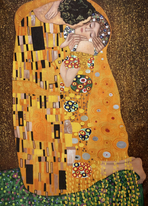 Obraz Pocałunek Klimt na prezent ślubny