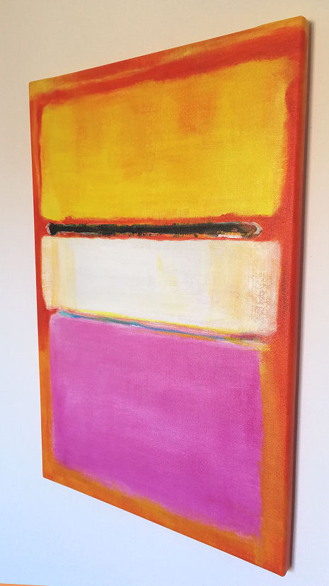 Żółty różowy lawendowy