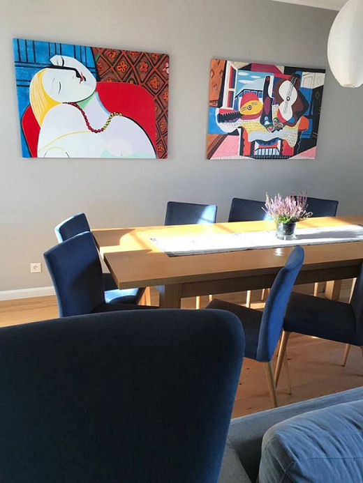 Pablo Picasso Sen Nowoczesne Wnętrze