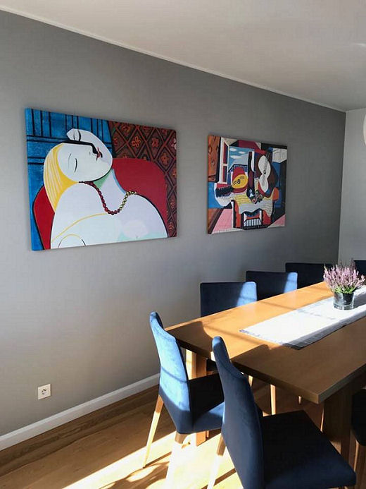 Obraz Olejny Pablo Picasso Mandolina Gitara